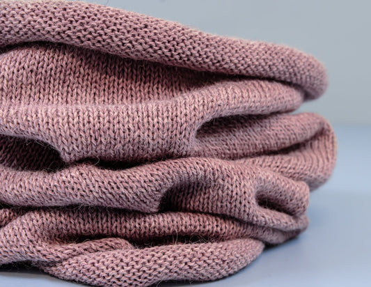 BUFF ALPAKKA MELERT LYS ROSA - PREG Interiør