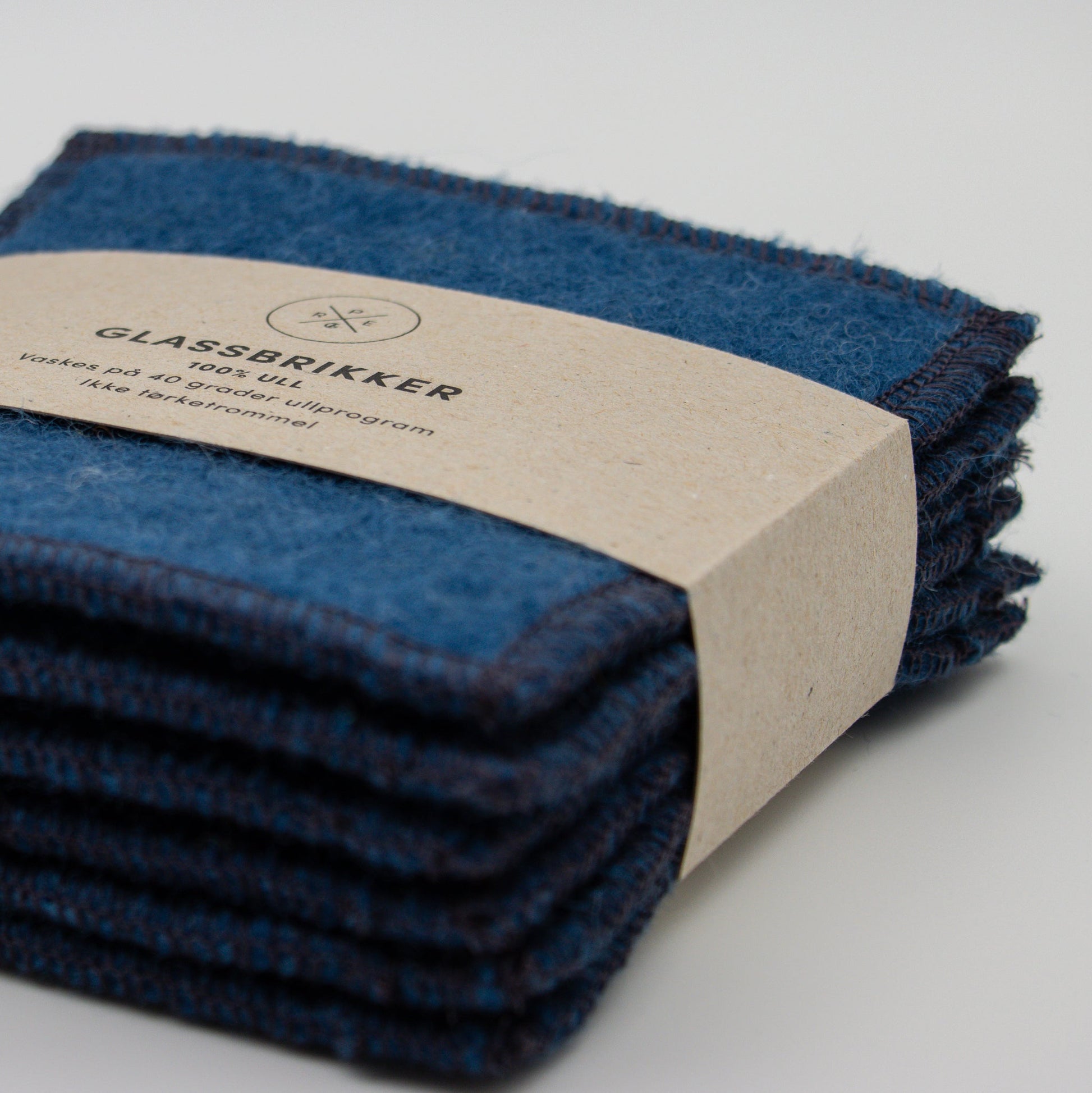 GLASSBRIKKER ULL BONDEBLÅ - PREG Interiør