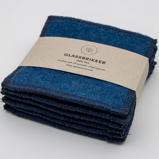 GLASSBRIKKER ULL BONDEBLÅ - PREG Interiør