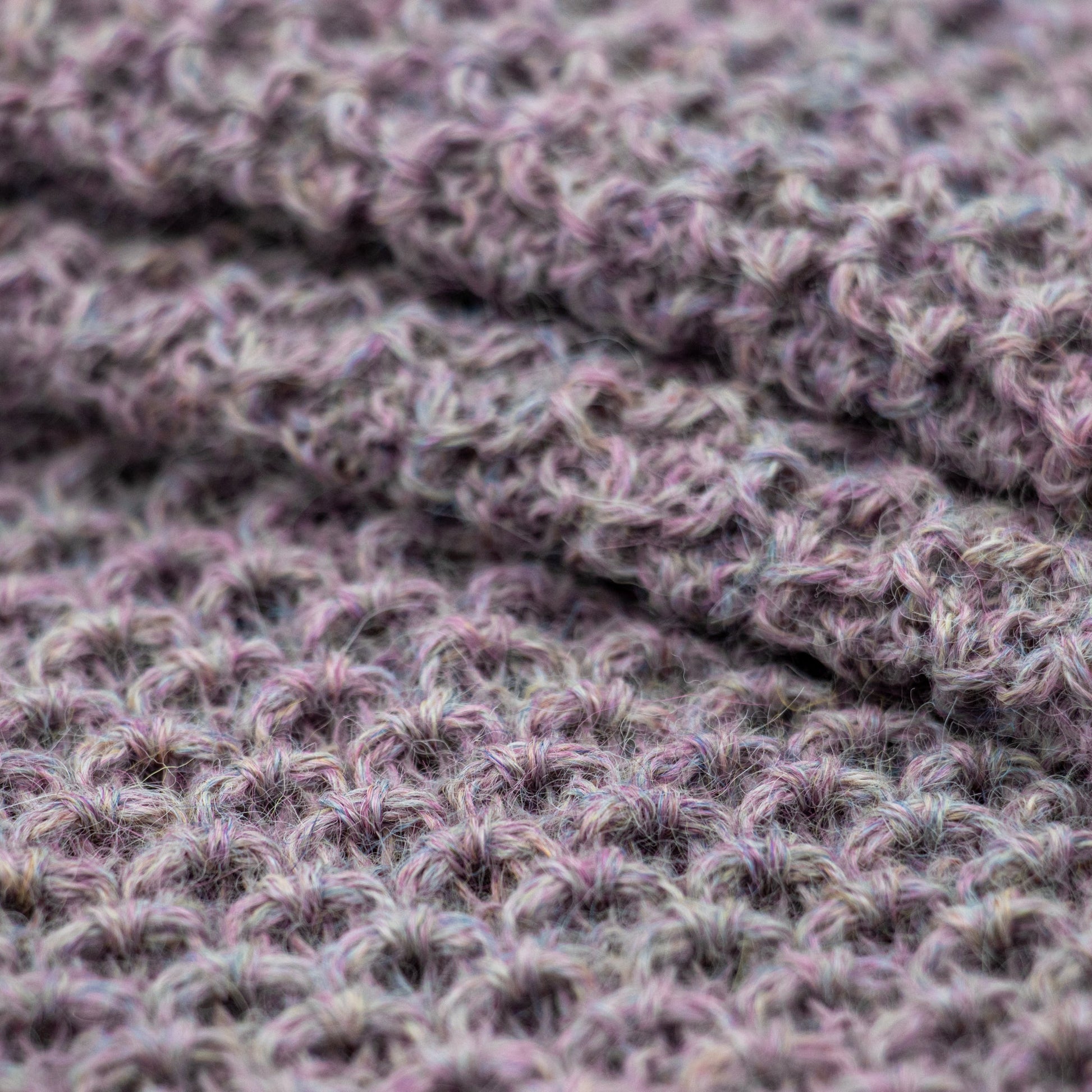 Leggvarmere alpakka melert lys lilla - PREG Interiør