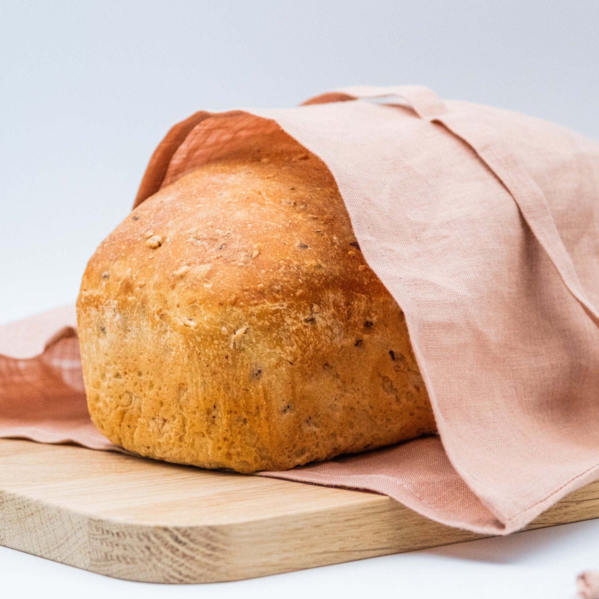 Lin brødpose støvrosa - PREG Interiør