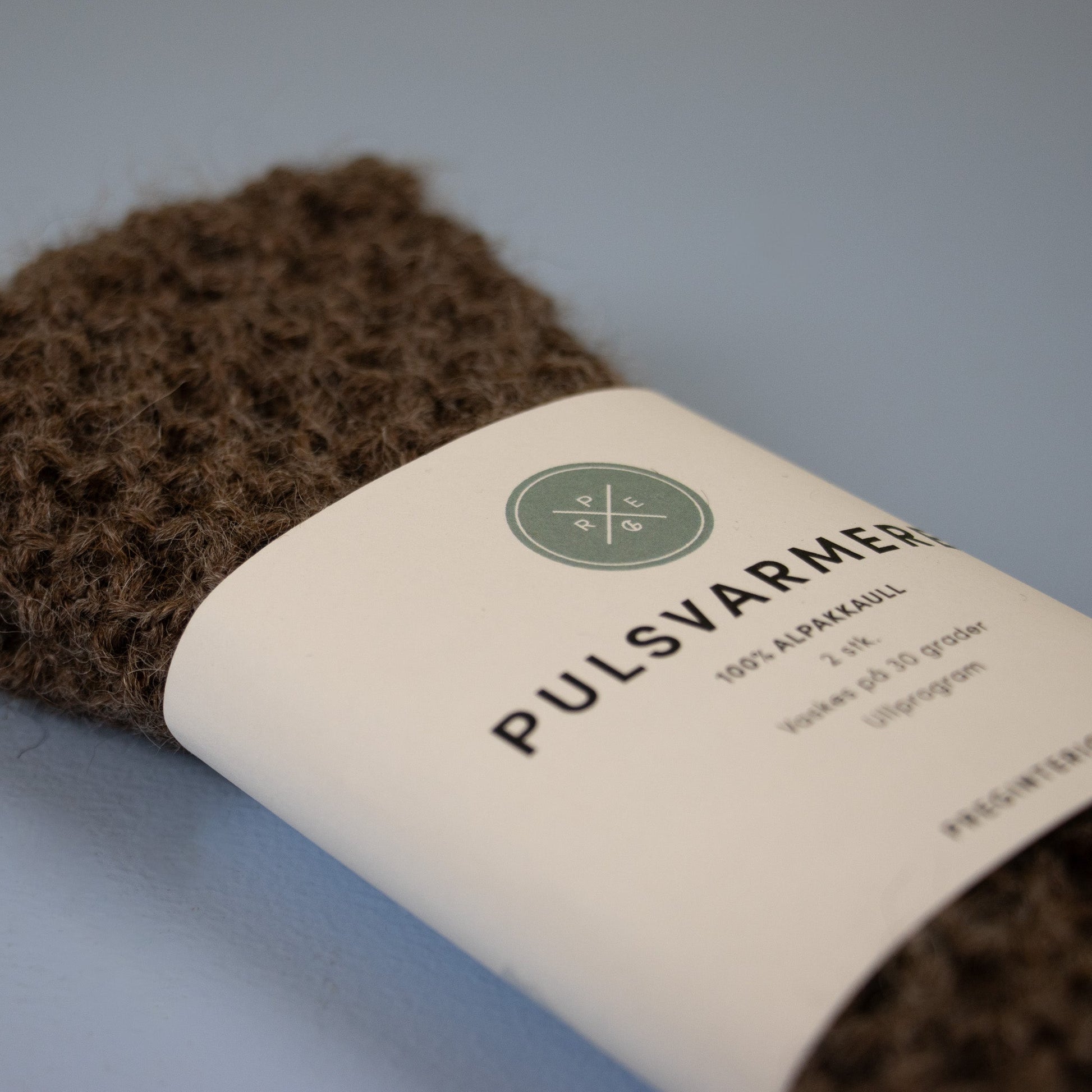 PULSVARMERE ALPAKKA MELERT BRUN - PREG Interiør