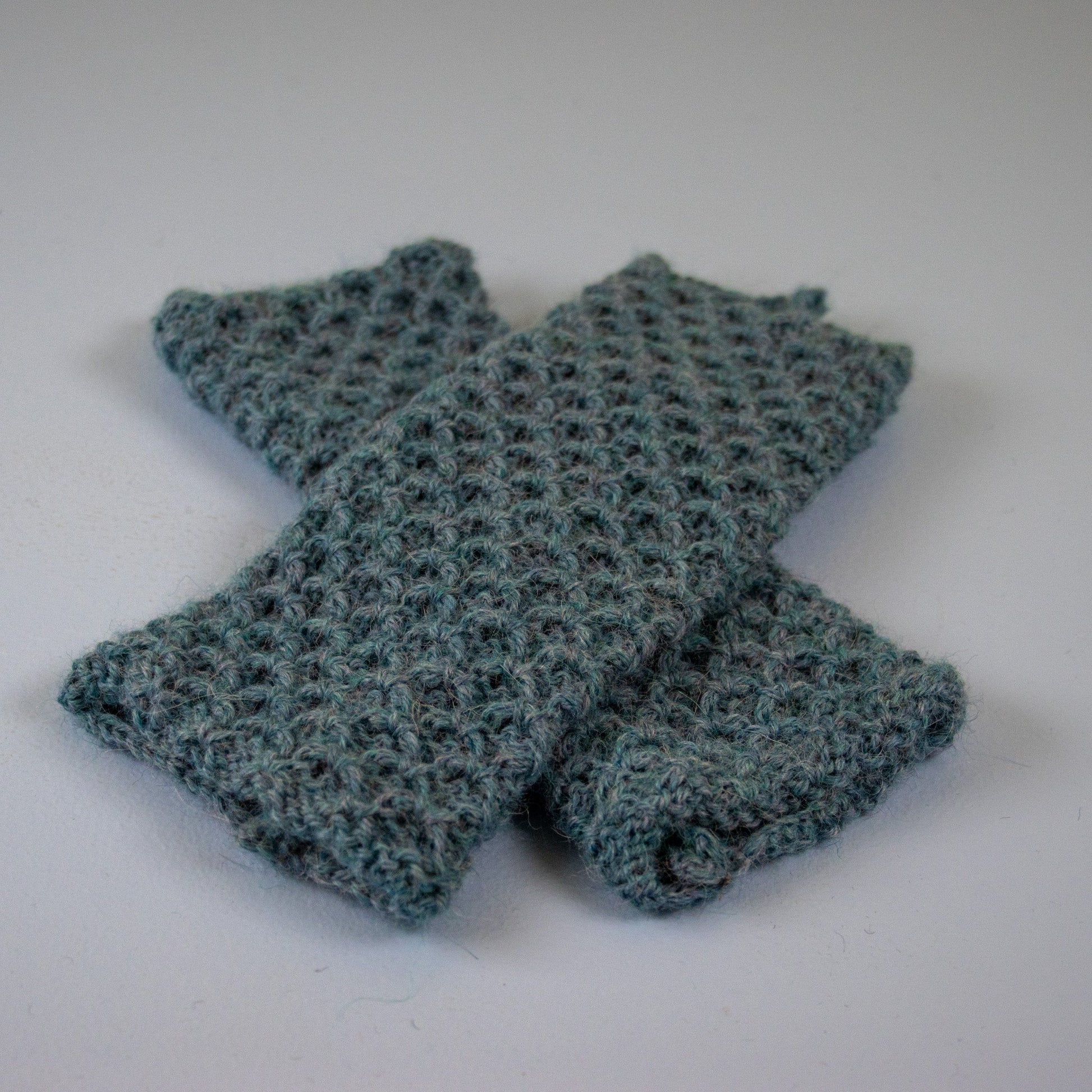 Pulsvarmere alpakka melert lys blå - PREG Interiør