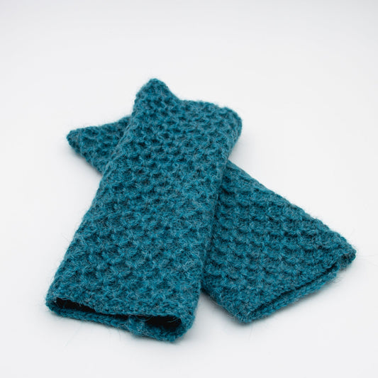 PULSVARMERE ALPAKKA MELERT PETROL - PREG Interiør