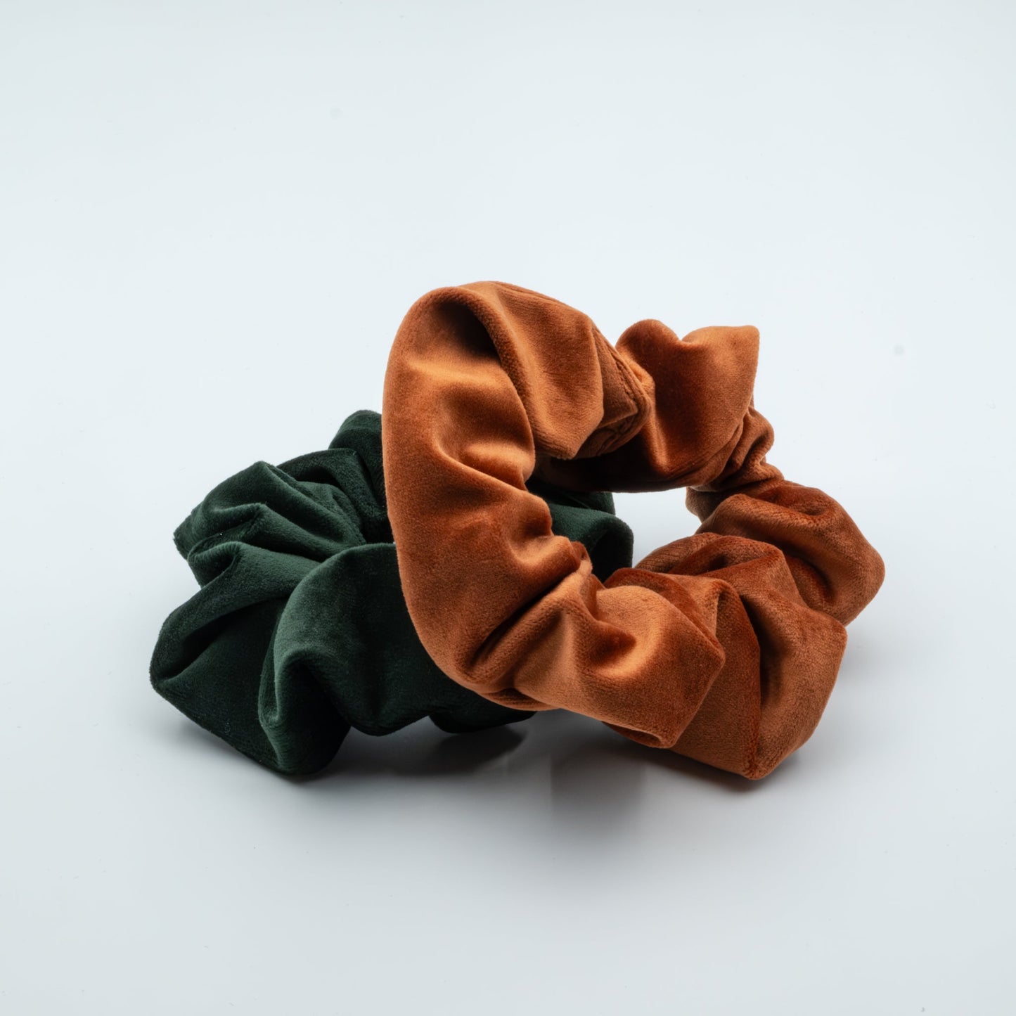 Scrunchie velour rust - PREG Interiør