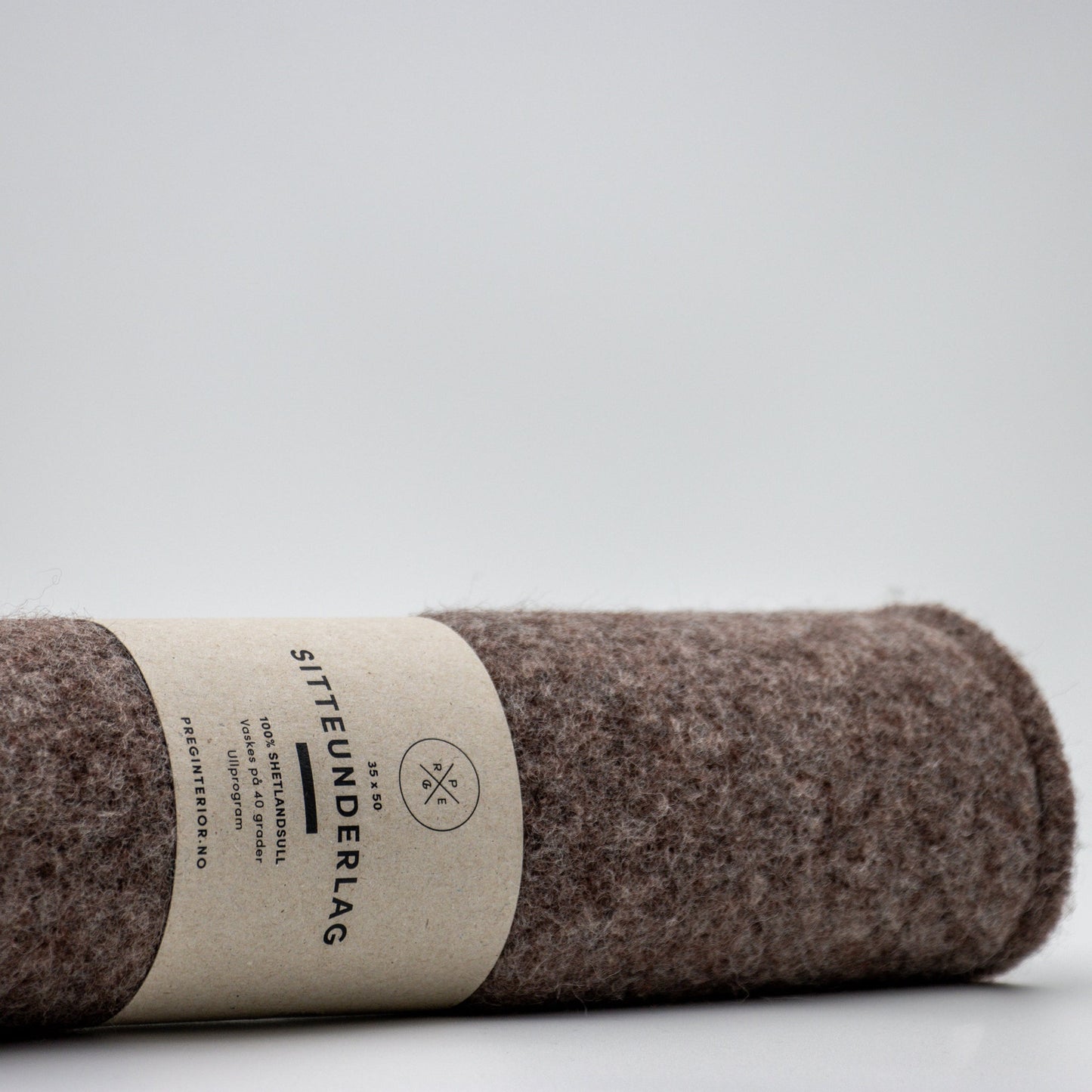 SITTEUNDERLAG MELERT BRUN - PREG Interiør