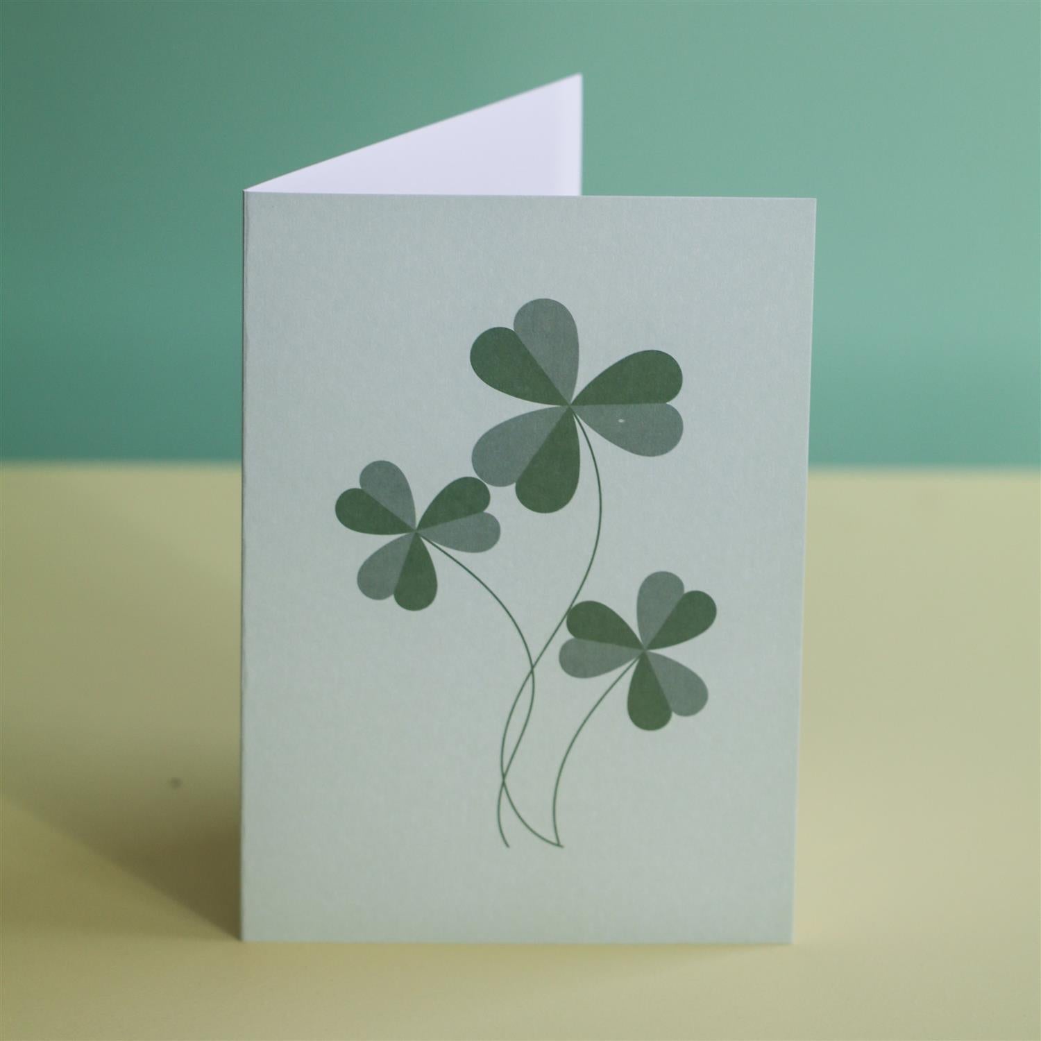 ANLEDNINGSKORT A5 KLØVER - PREG Interiør