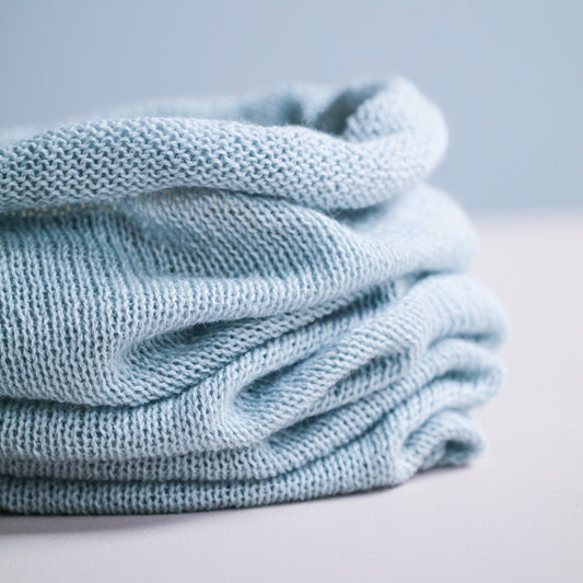 BUFF ALPAKKA LYS BLÅ - PREG Interiør