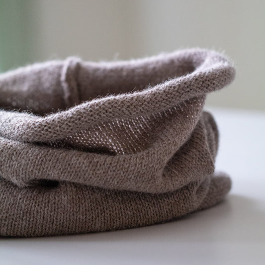 BUFF ALPAKKA MELERT BEIGE - PREG Interiør