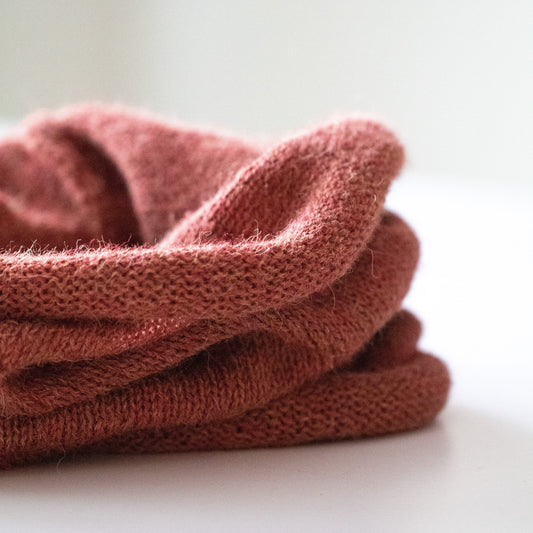 BUFF ALPAKKA MELERT RUST - PREG Interiør