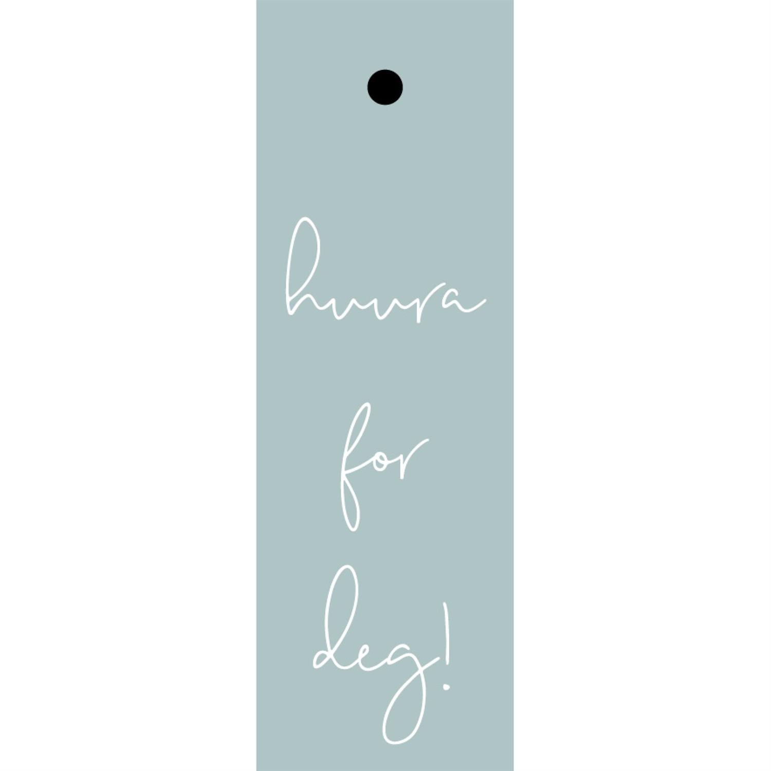 GAVELAPP HURRA FOR DEG DUS BLÅ - PREG Interiør