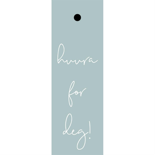 GAVELAPP HURRA FOR DEG DUS BLÅ - PREG Interiør