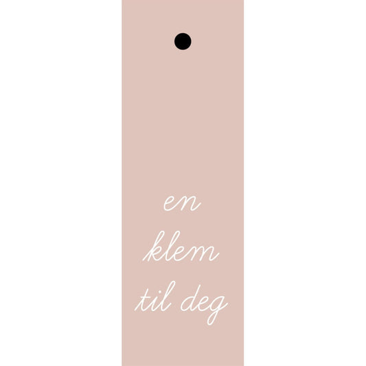 GAVELAPP KLEM TIL DEG DUS ROSA - PREG Interiør