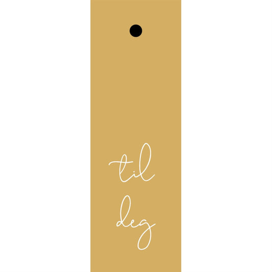 GAVELAPP TIL DEG OKER - PREG Interiør