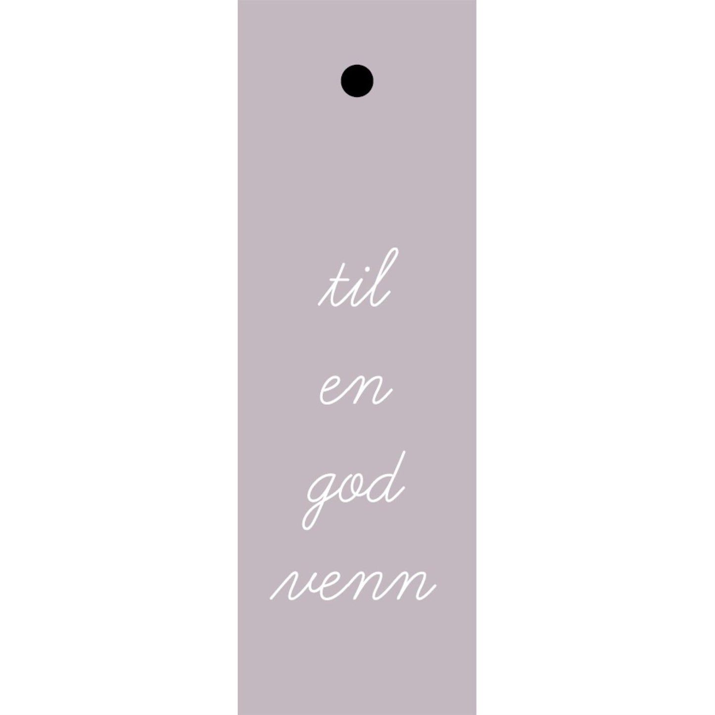 GAVELAPP TIL EN GOD VENN DUS LILLA - PREG Interiør