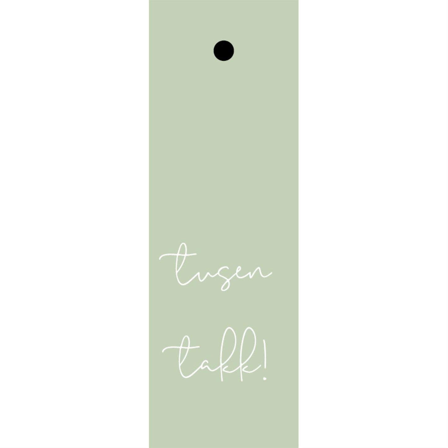 GAVELAPP TUSEN TAKK DUS GRØNN - PREG Interiør