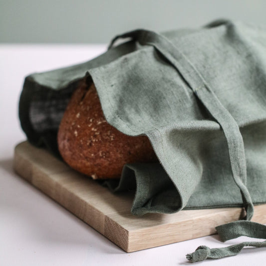 Lin Brødpose mosegrønn - PREG Interiør
