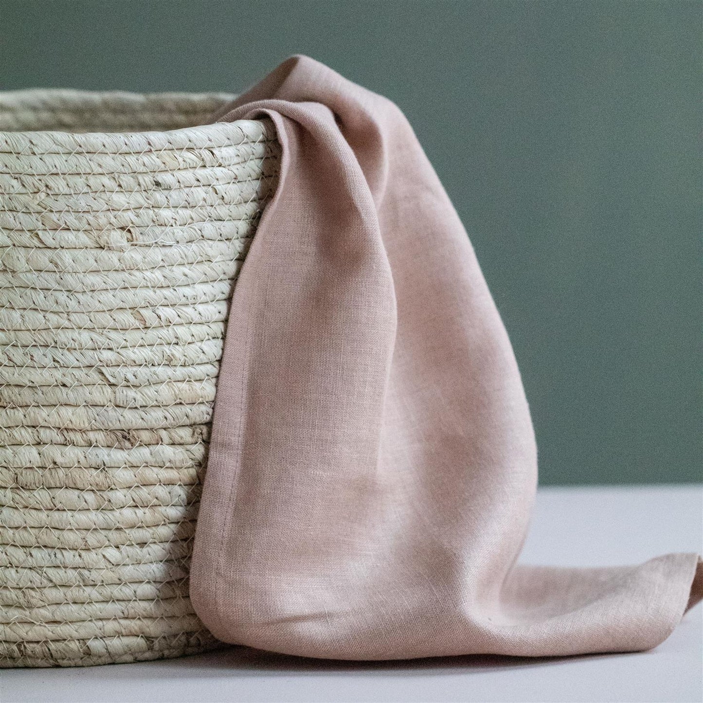 LIN KJØKKENHÅNDKLE GAMMELROSA - PREG Interiør