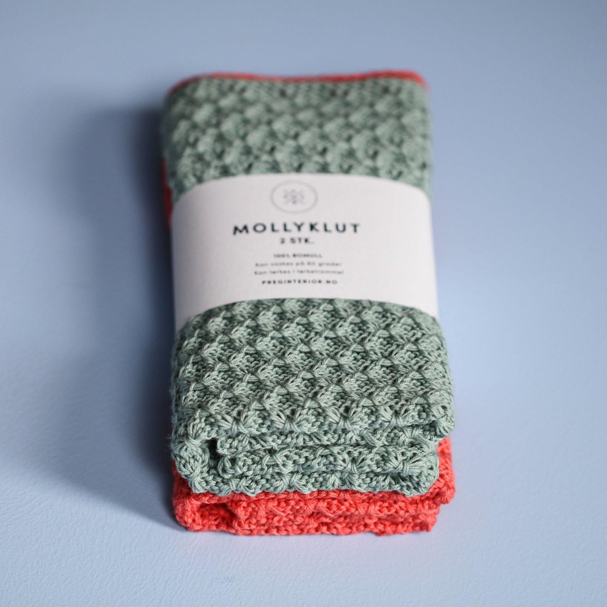 MOLLYKLUT 2 PK AQUA/KORALL - PREG Interiør