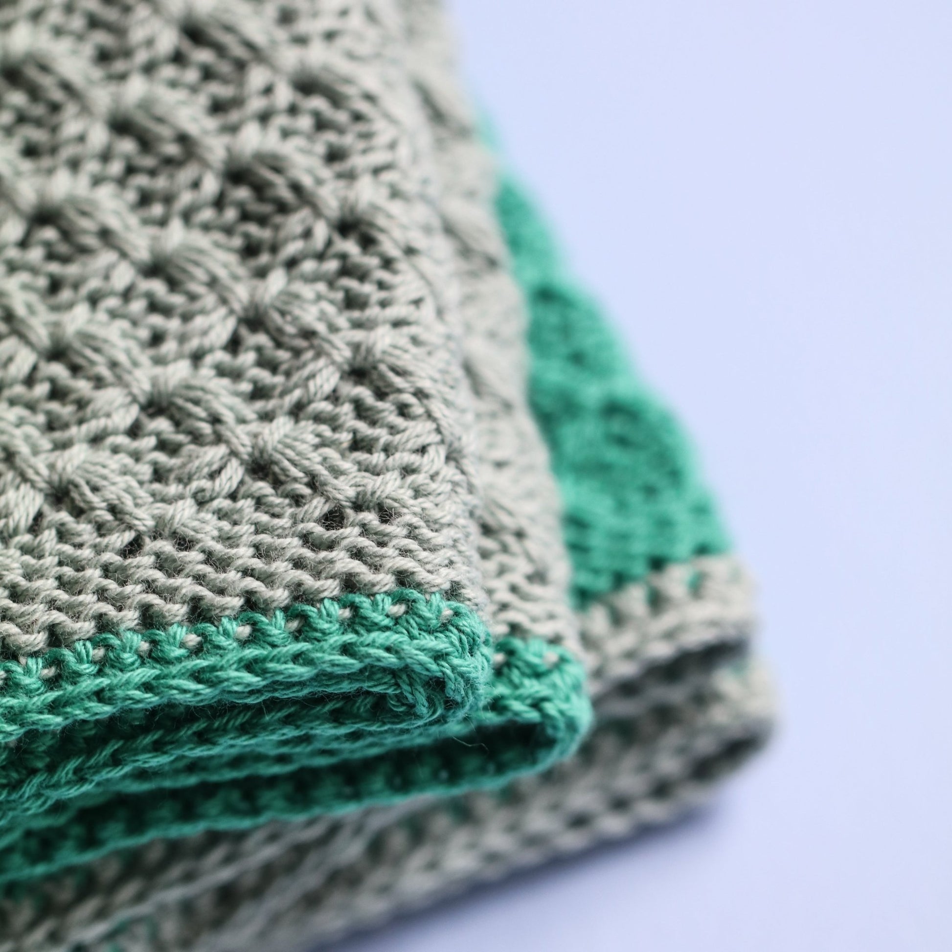 MOLLYKLUT 2 PK GRØNN/AQUA - PREG Interiør