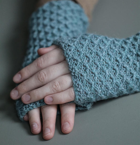 PULSVARMERE ALPAKKA MELERT LYS AQUA - PREG Interiør