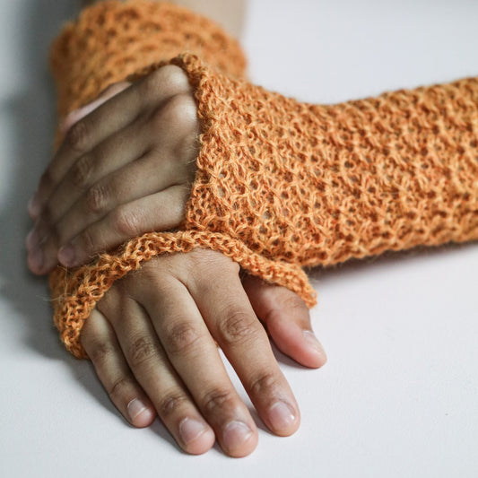 PULSVARMERE ALPAKKA ORANGE - PREG Interiør