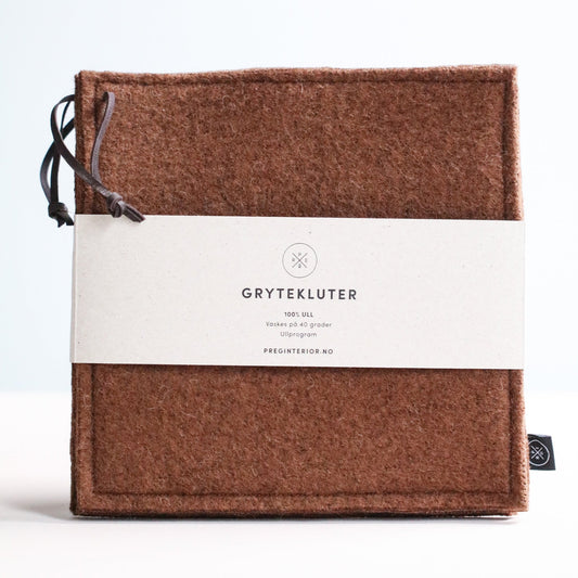 ULL GRYTEKLUTER BRUN - PREG Interiør