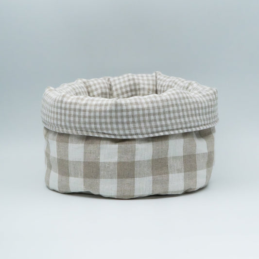 Brødkurv lin beige - PREG Interiør