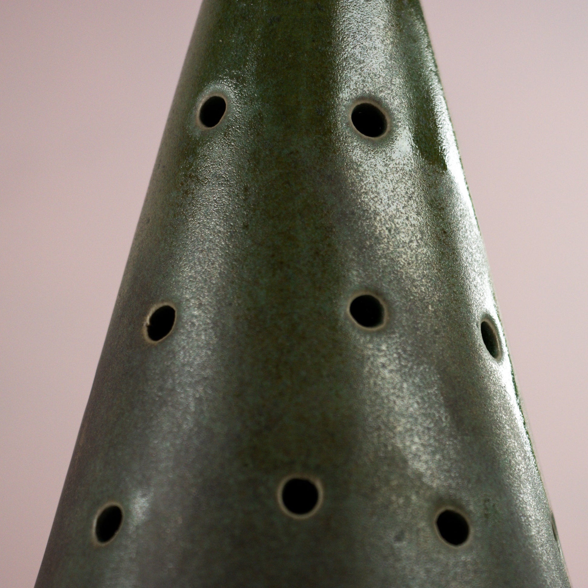 Juletre medium for telys celadon grønn - PREG Interiør