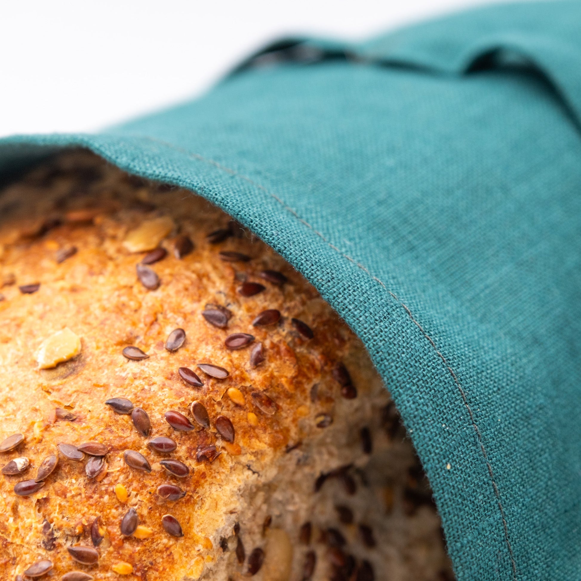 Lin brødpose blålig grønn - PREG Interiør