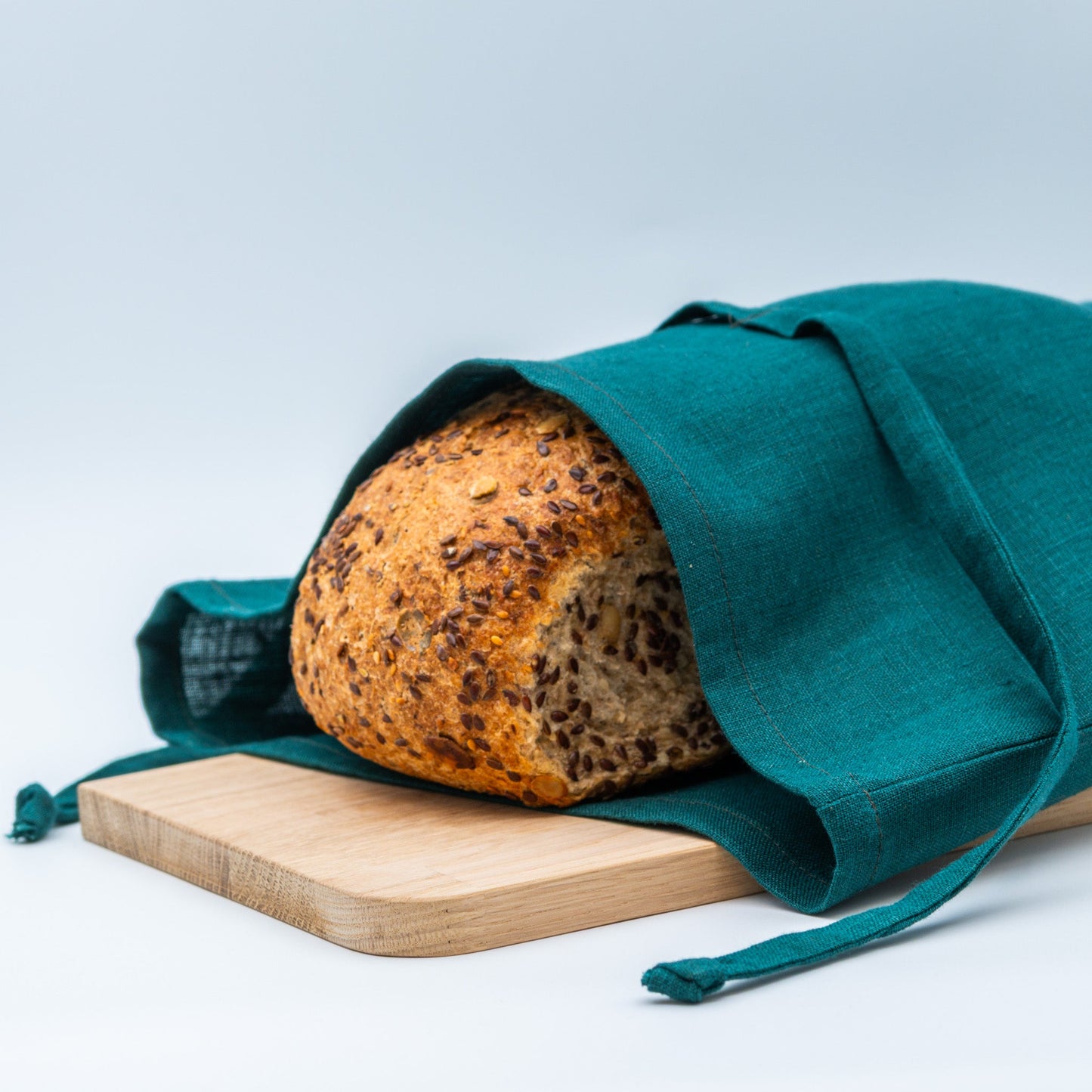 Lin brødpose blålig grønn - PREG Interiør