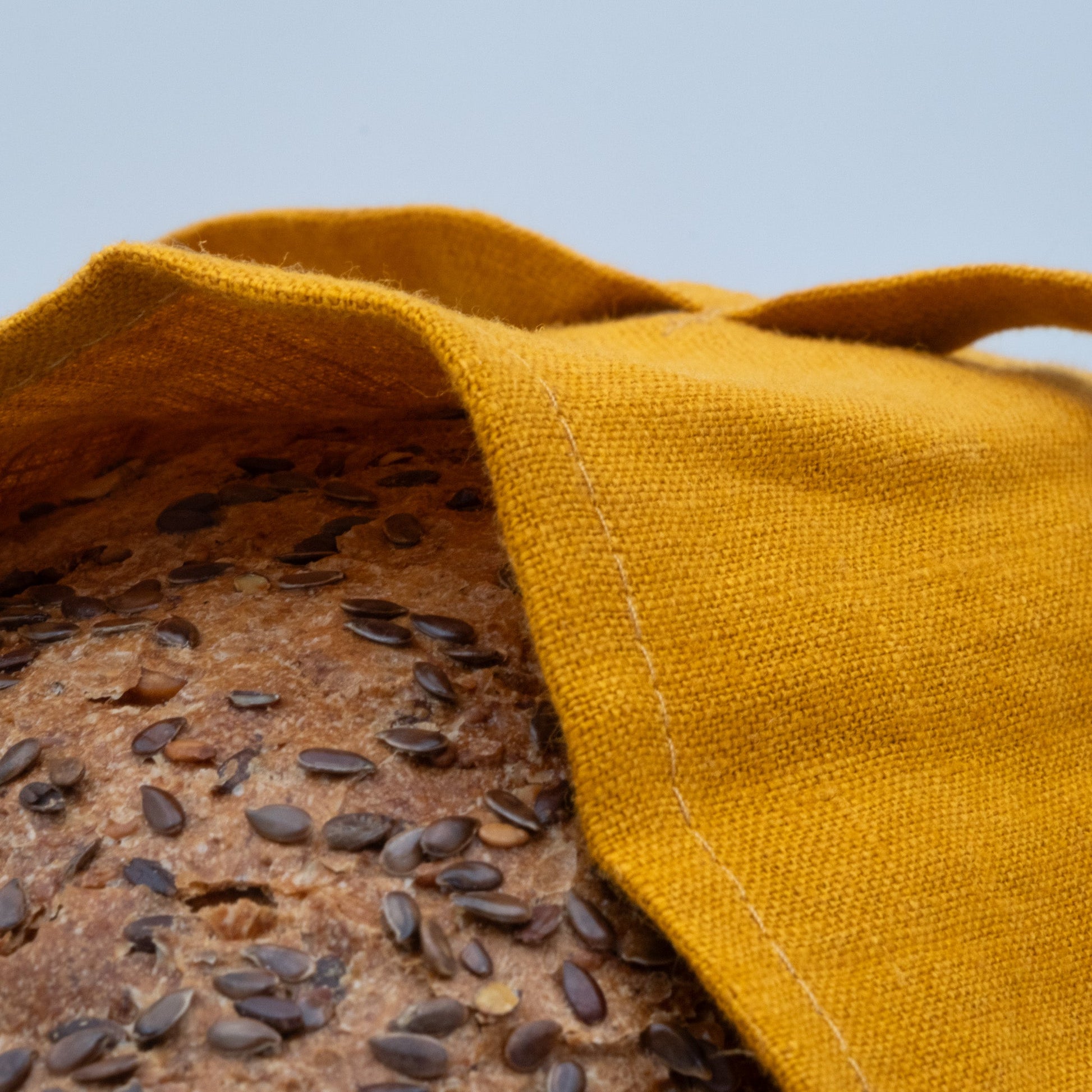 Lin brødpose sennepsgul - PREG Interiør
