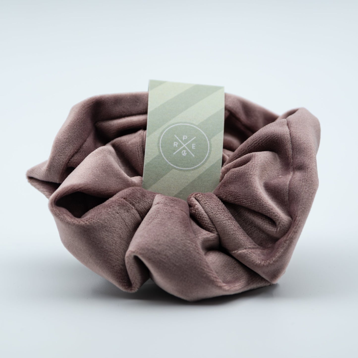 Scrunchie velour gammelrosa - PREG Interiør