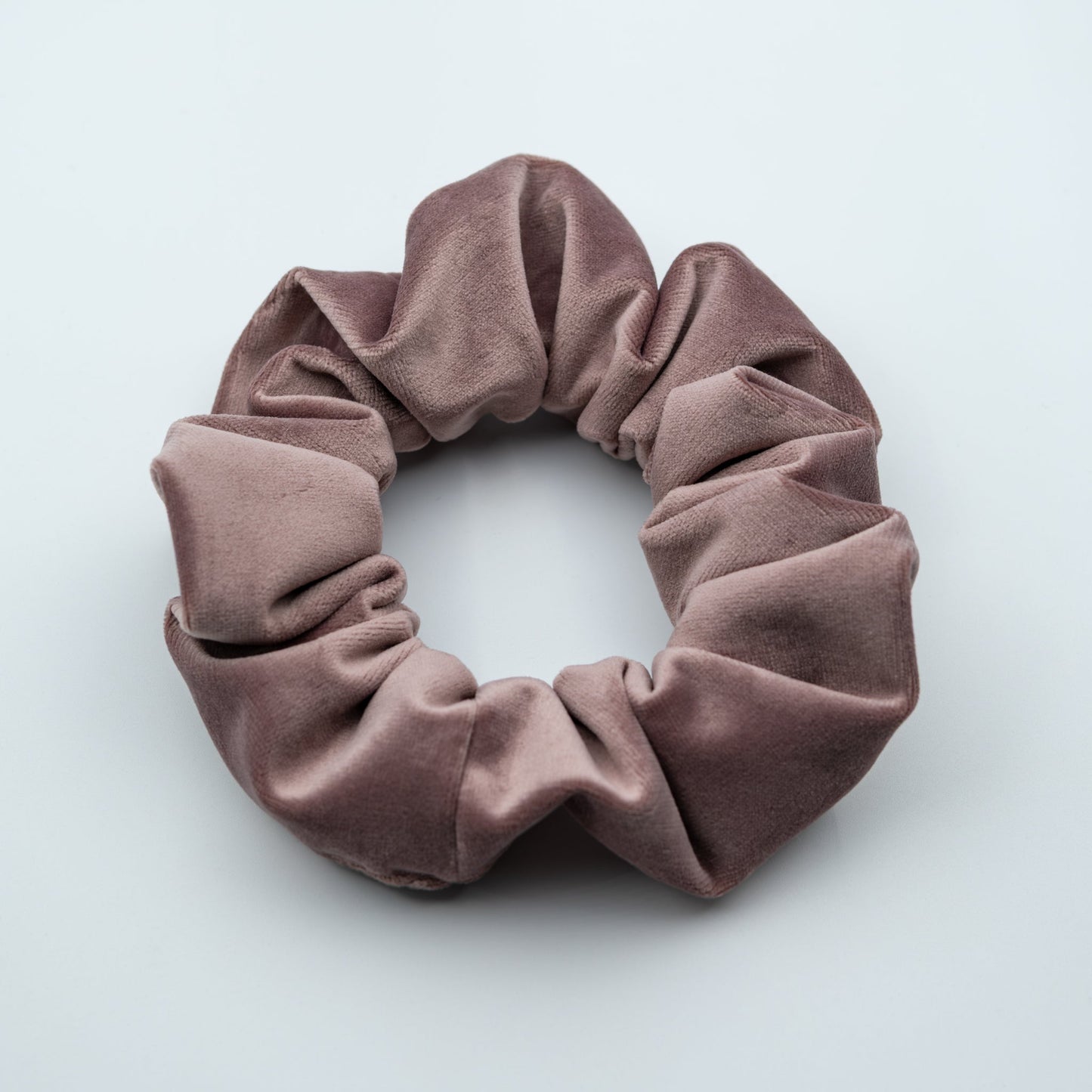 Scrunchie velour gammelrosa - PREG Interiør