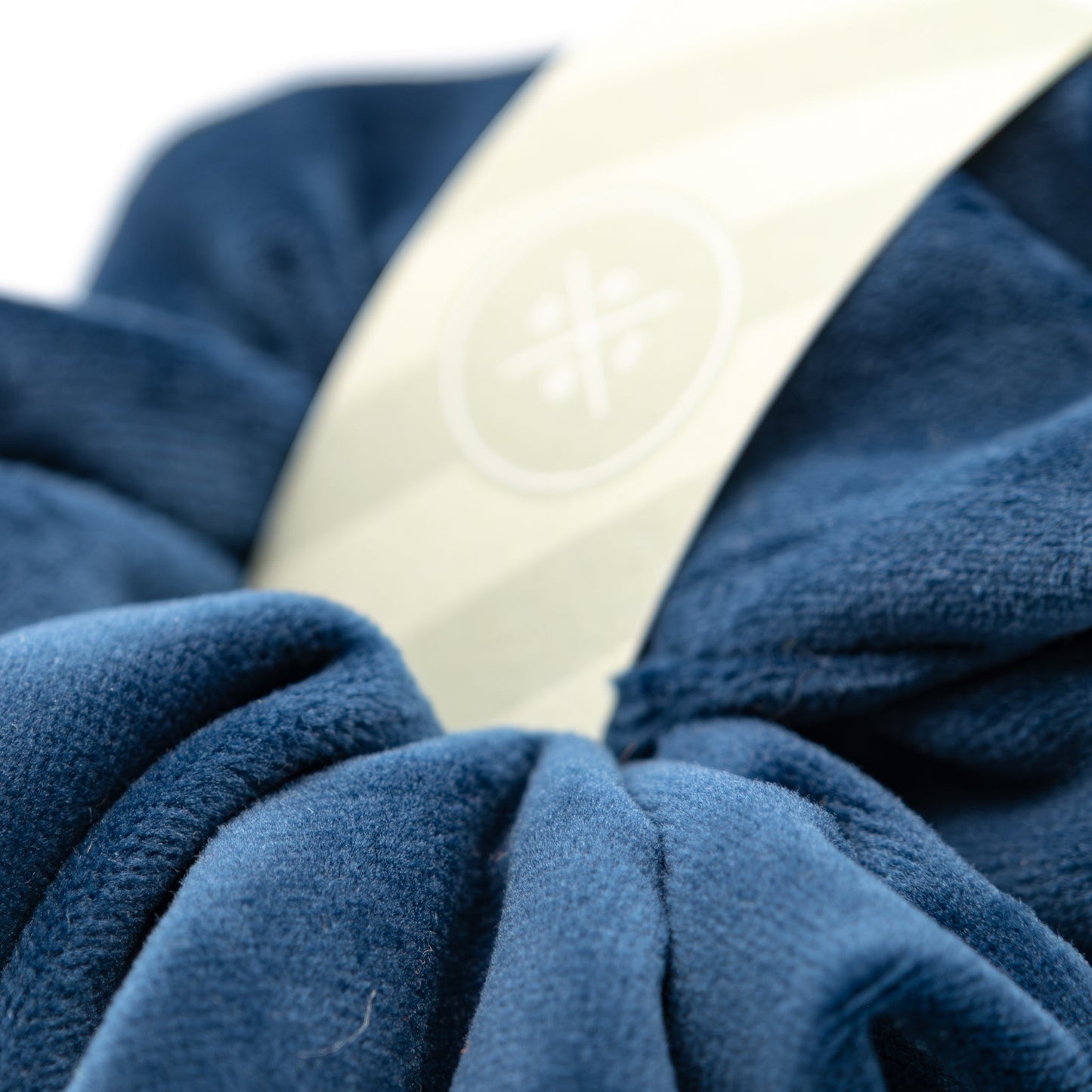 Scrunchie velour mørk blå - PREG Interiør