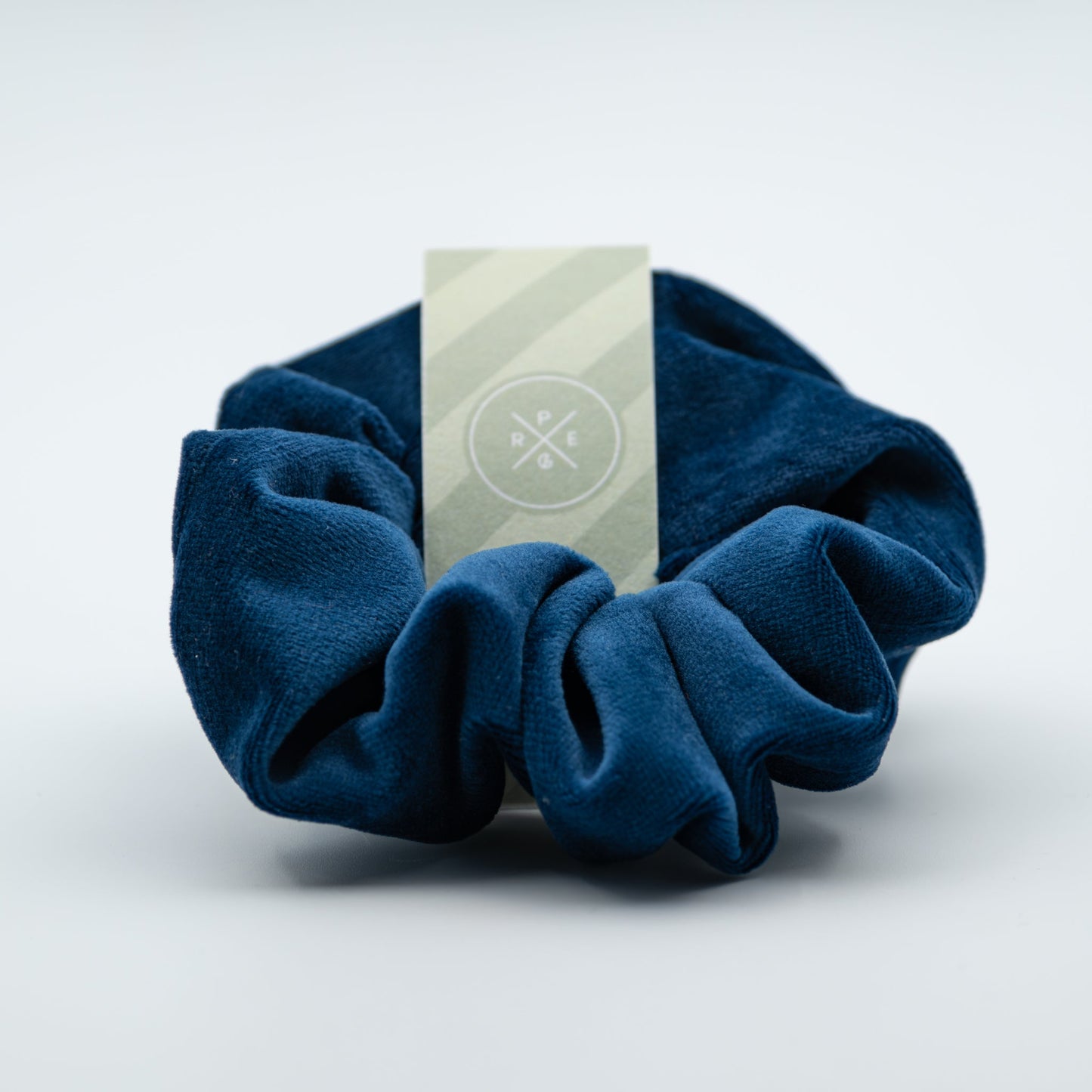 Scrunchie velour mørk blå - PREG Interiør