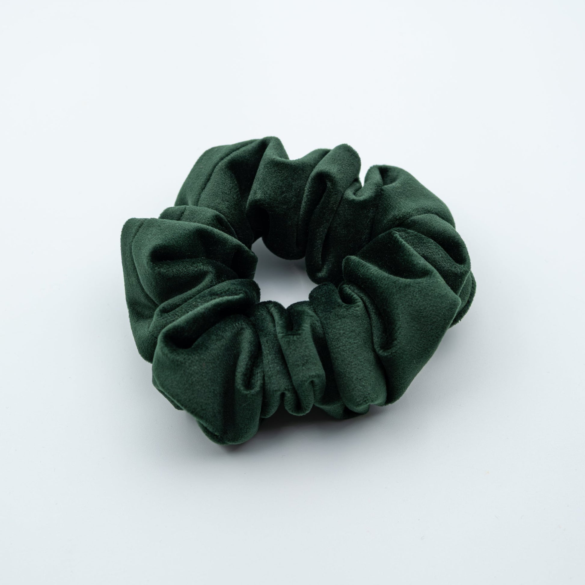 Scrunchie velour mørk grønn - PREG Interiør