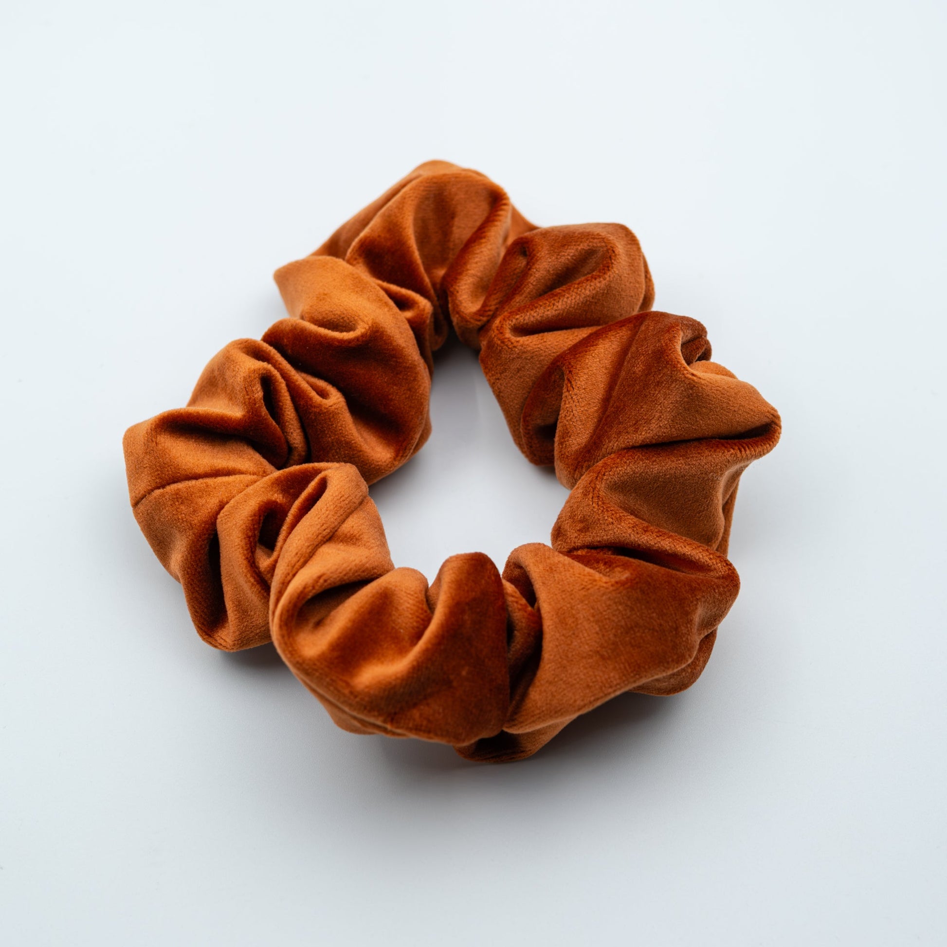 Scrunchie velour rust - PREG Interiør