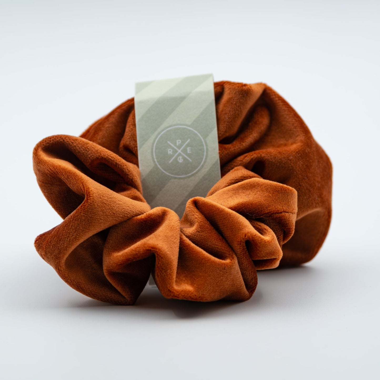 Scrunchie velour rust - PREG Interiør