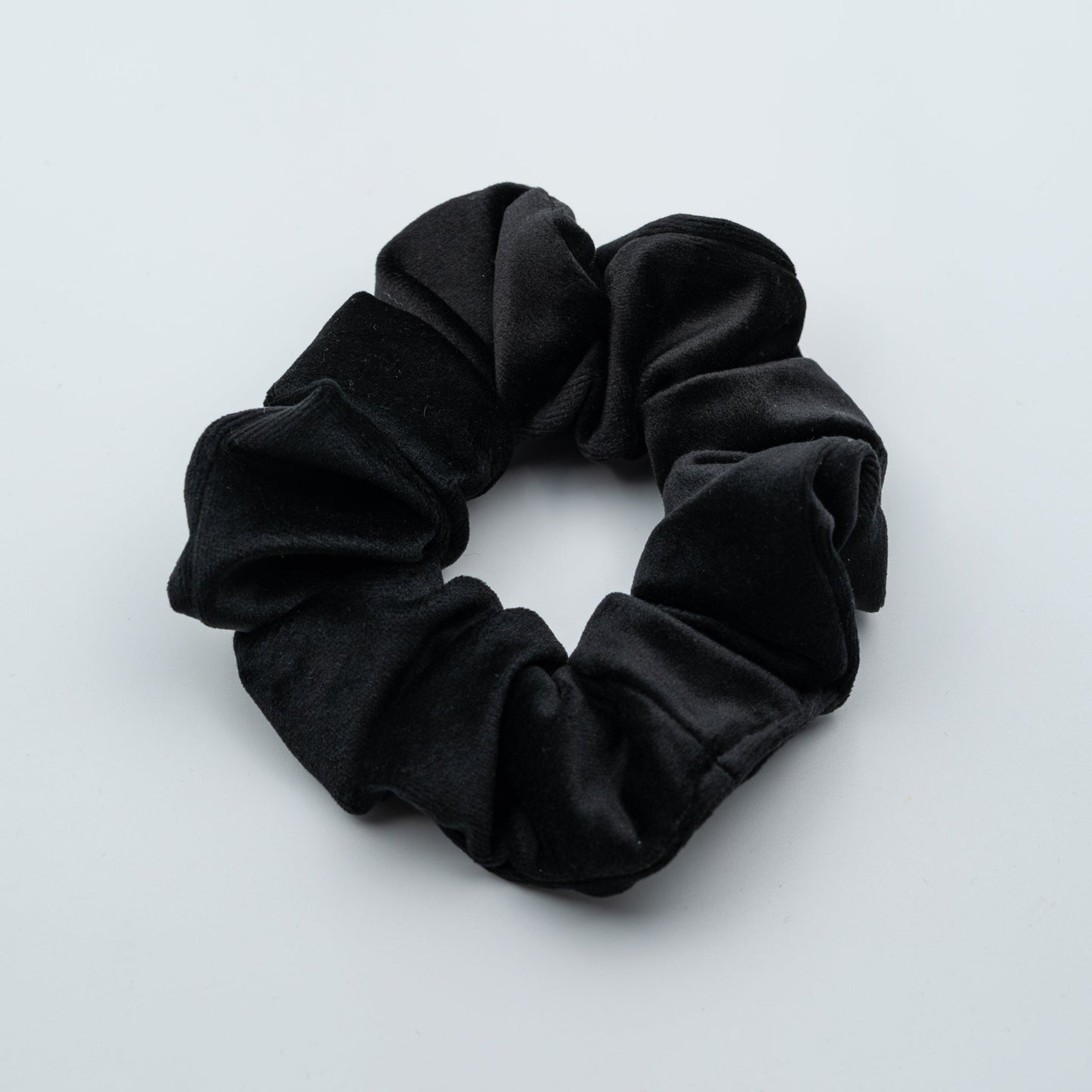 Scrunchie velour sort - PREG Interiør