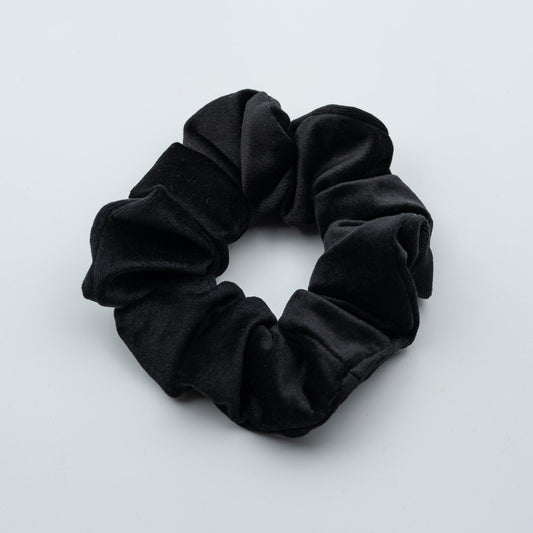 Scrunchie velour sort - PREG Interiør