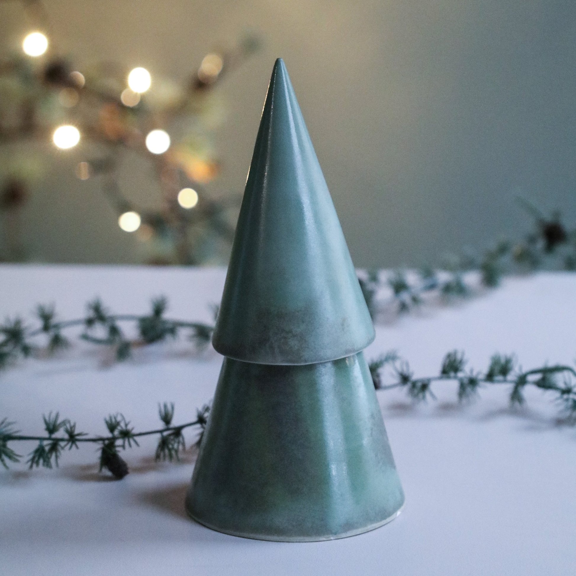 Juletre stort celadon grønn - PREG Interiør