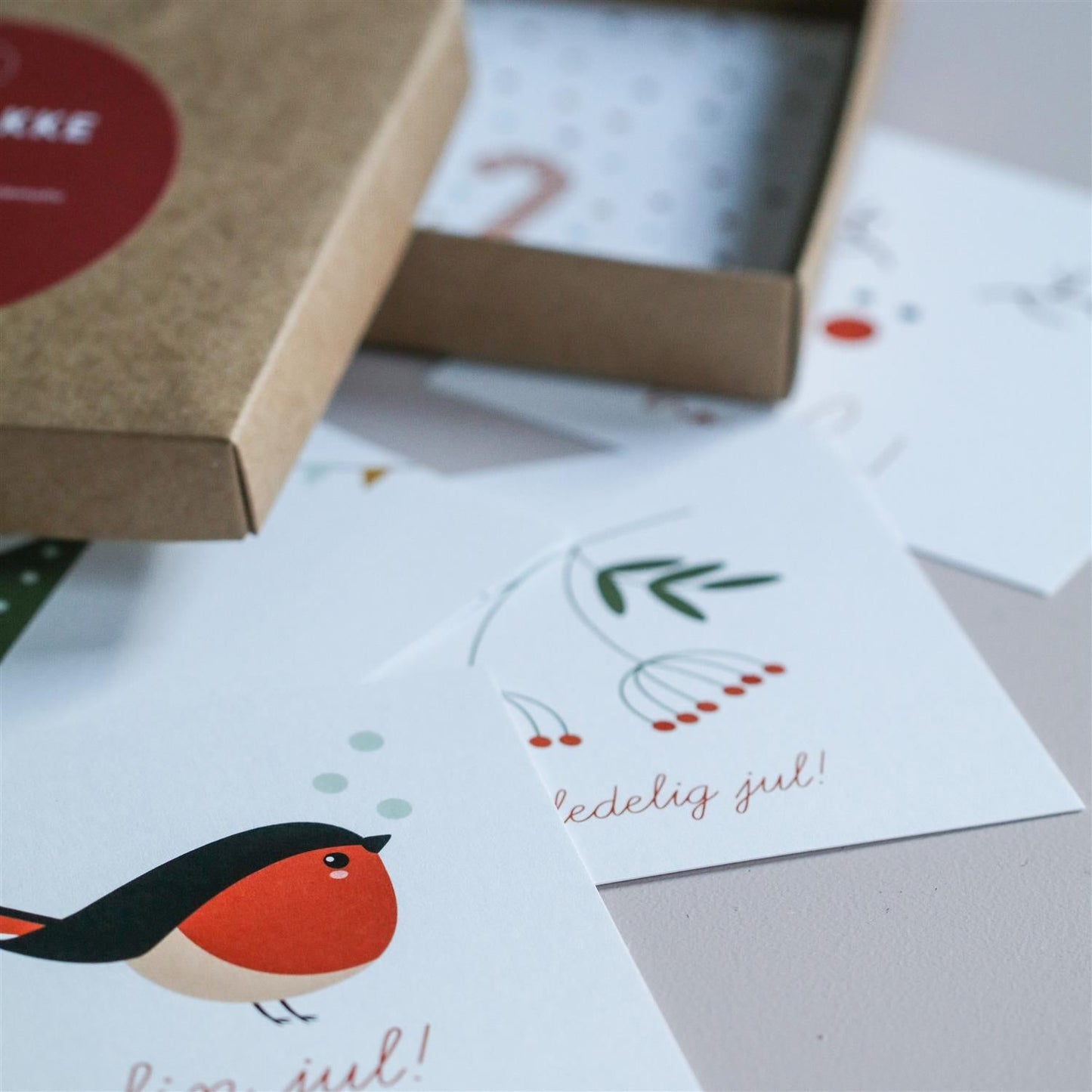 KORTPAKKE JUL 12 STK - PREG Interiør