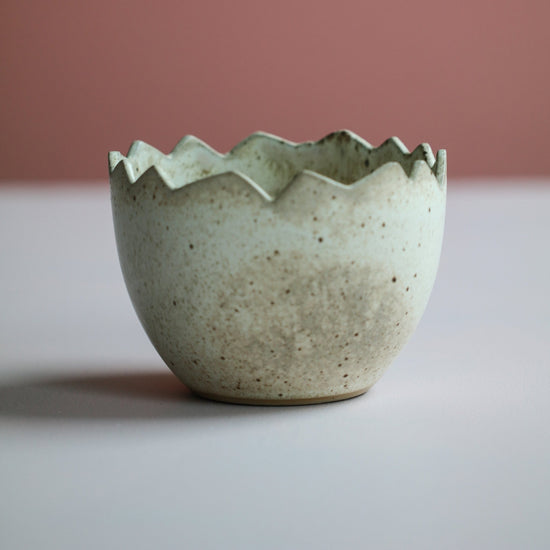 Påskeskål stor fugleegg beige - PREG Interiør